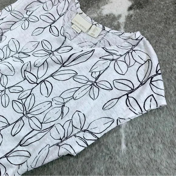 Cynthia Rowley Linen Drop Sleeve Top - Picture 4 of 12